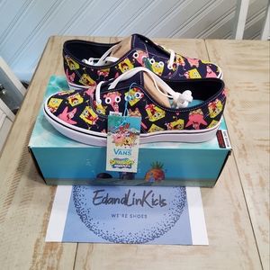 Vans SpongeBob SquarePants, COLORFUL, Nickelodeon, MEN'S SIZE 10.5